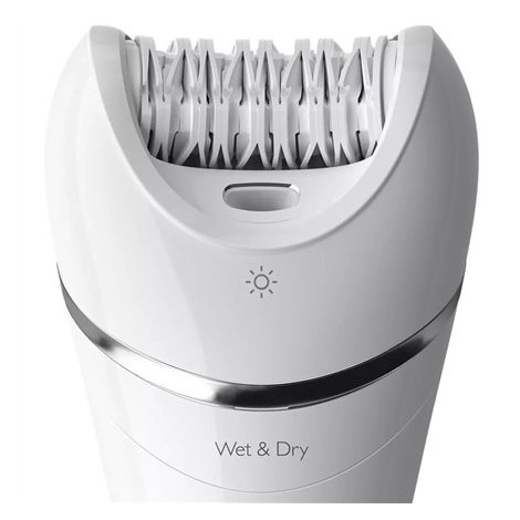 Philips | BRE700/00 | Epilator | Operating time (max) 40 min | Bulb lifetime (flashes) | Number of power levels N/A | Wet & Dry - 2